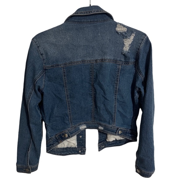 Distressed Jean Jacket - Picture 2 of 4